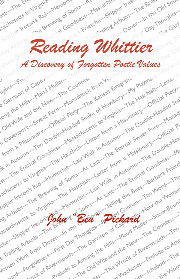 Reading Whittier: A Discovery of Forgotten Poetic Values